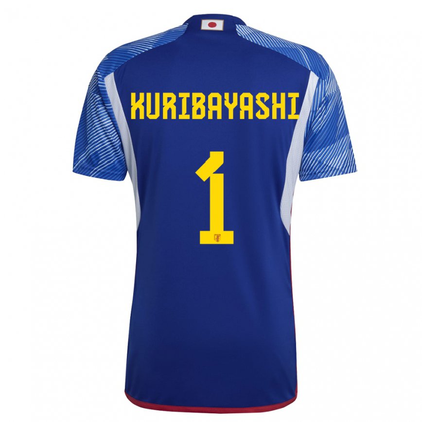 Niño Camiseta Japón Hayato Kuribayashi #1 Azul Real 1ª Equipación 22-24 Argentina