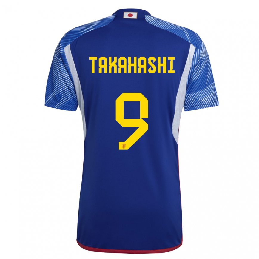 Niño Camiseta Japón Hikaru Takahashi #9 Azul Real 1ª Equipación 22-24 Argentina