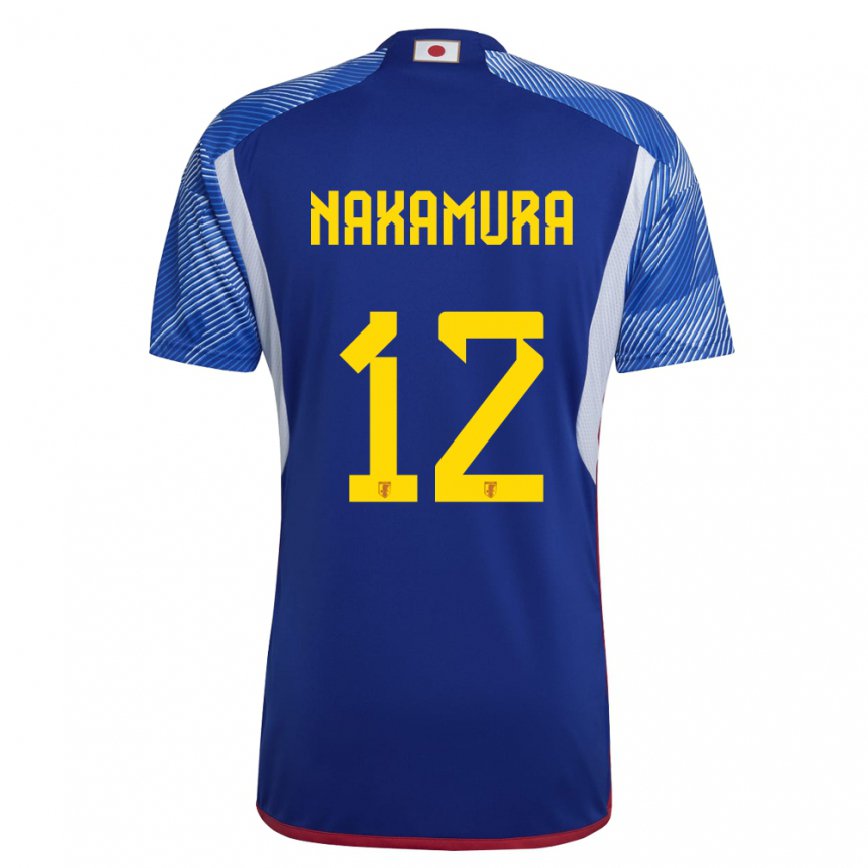 Niño Camiseta Japón Keisuke Nakamura #12 Azul Real 1ª Equipación 22-24 Argentina