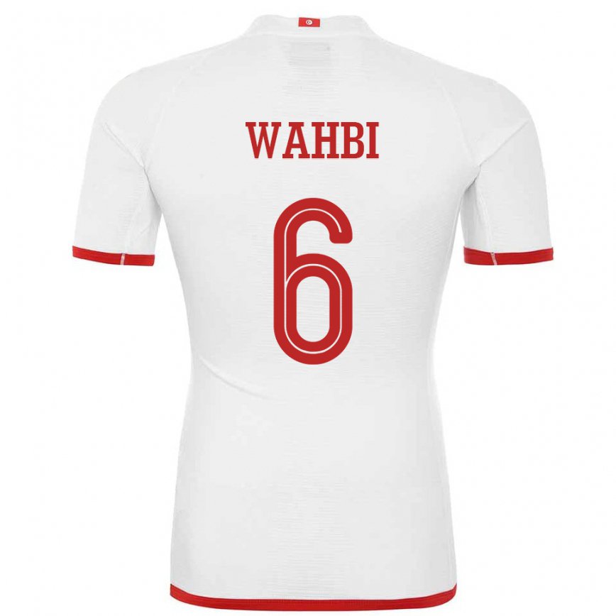 Niño Camiseta Túnez Gaith Wahbi #6 Blanco 2ª Equipación 22-24 Argentina