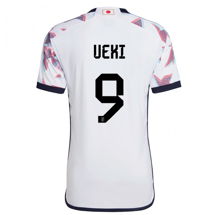 Niño Camiseta Japón Riko Ueki #9 Blanco 2ª Equipación 22-24 Argentina