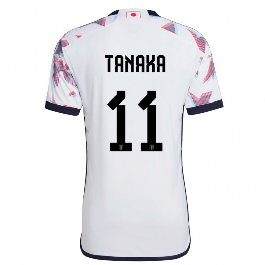 Niño Camiseta Japón Mina Tanaka #11 Blanco 2ª Equipación 22-24 Argentina