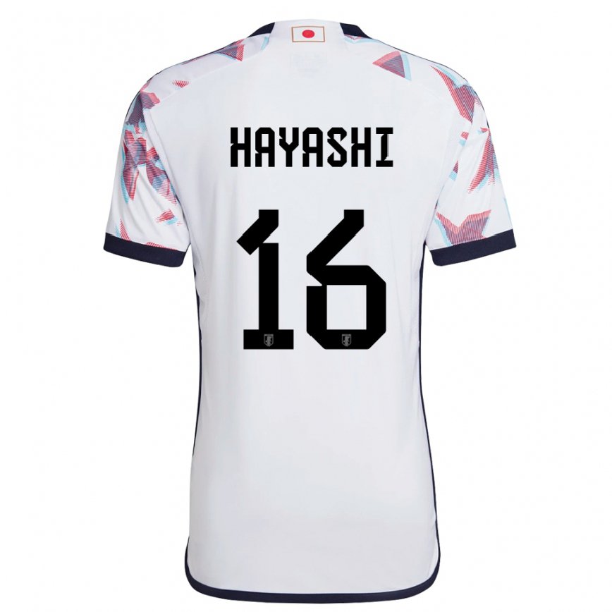 Niño Camiseta Japón Honoka Hayashi #16 Blanco 2ª Equipación 22-24 Argentina