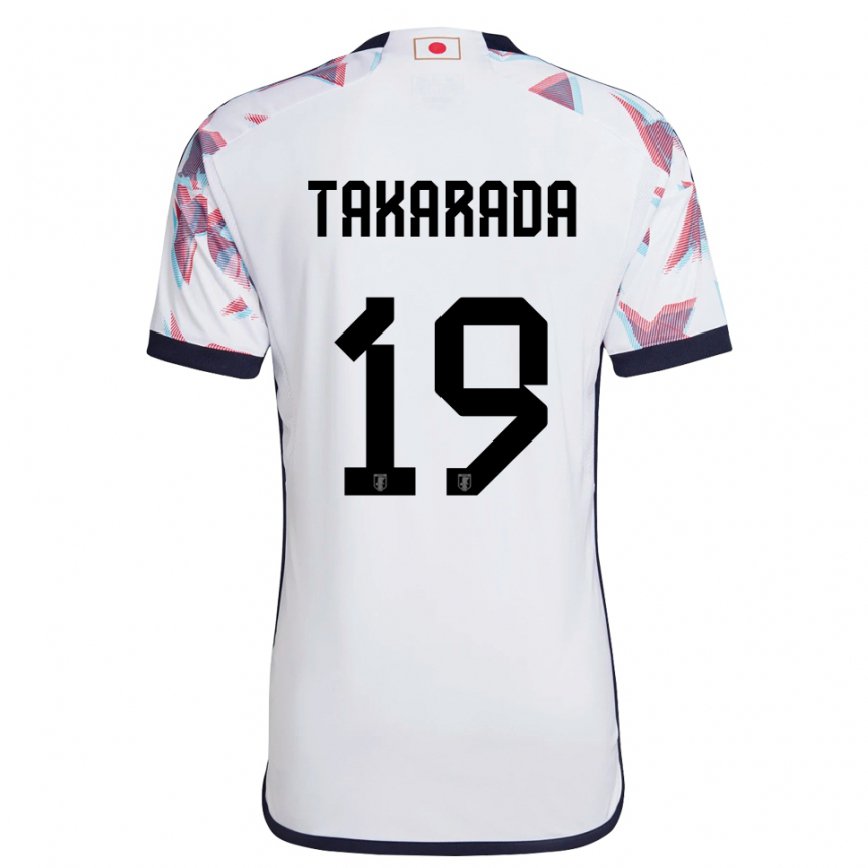 Niño Camiseta Japón Saori Takarada #19 Blanco 2ª Equipación 22-24 Argentina