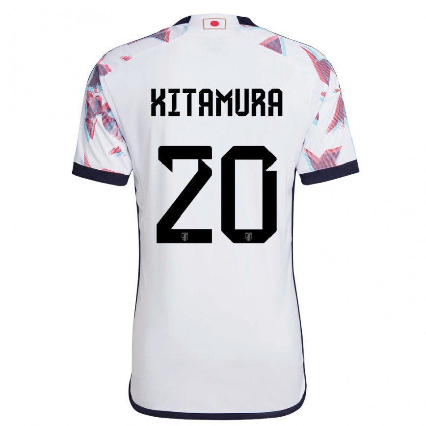 Niño Camiseta Japón Nanami Kitamura #20 Blanco 2ª Equipación 22-24 Argentina