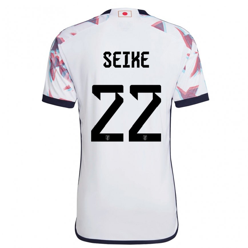 Niño Camiseta Japón Kiko Seike #22 Blanco 2ª Equipación 22-24 Argentina