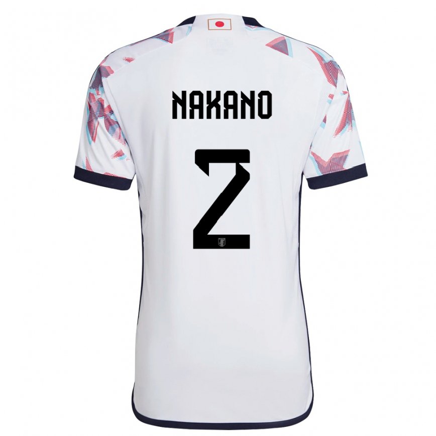 Niño Camiseta Japón Shinya Nakano #2 Blanco 2ª Equipación 22-24 Argentina