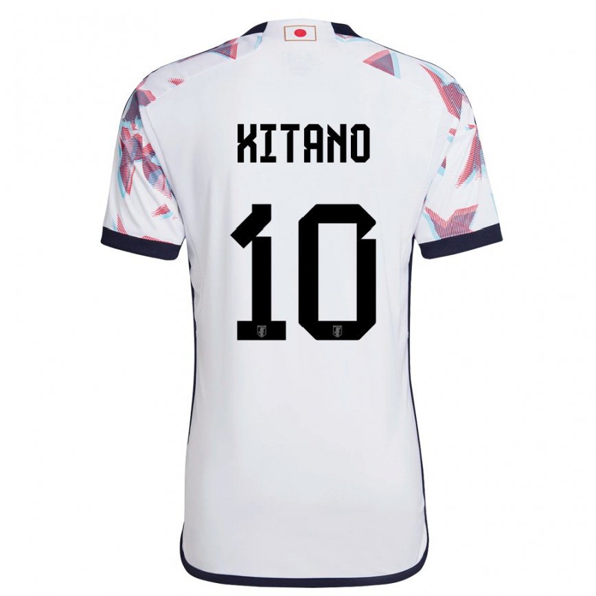 Niño Camiseta Japón Sota Kitano #10 Blanco 2ª Equipación 22-24 Argentina