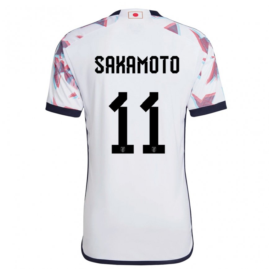 Niño Camiseta Japón Isa Sakamoto #11 Blanco 2ª Equipación 22-24 Argentina