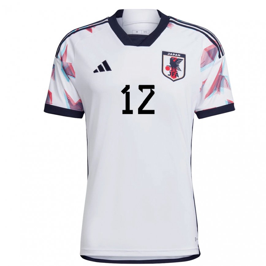 Niño Camiseta Japón Ryusei Haruna #12 Blanco 2ª Equipación 22-24 Argentina