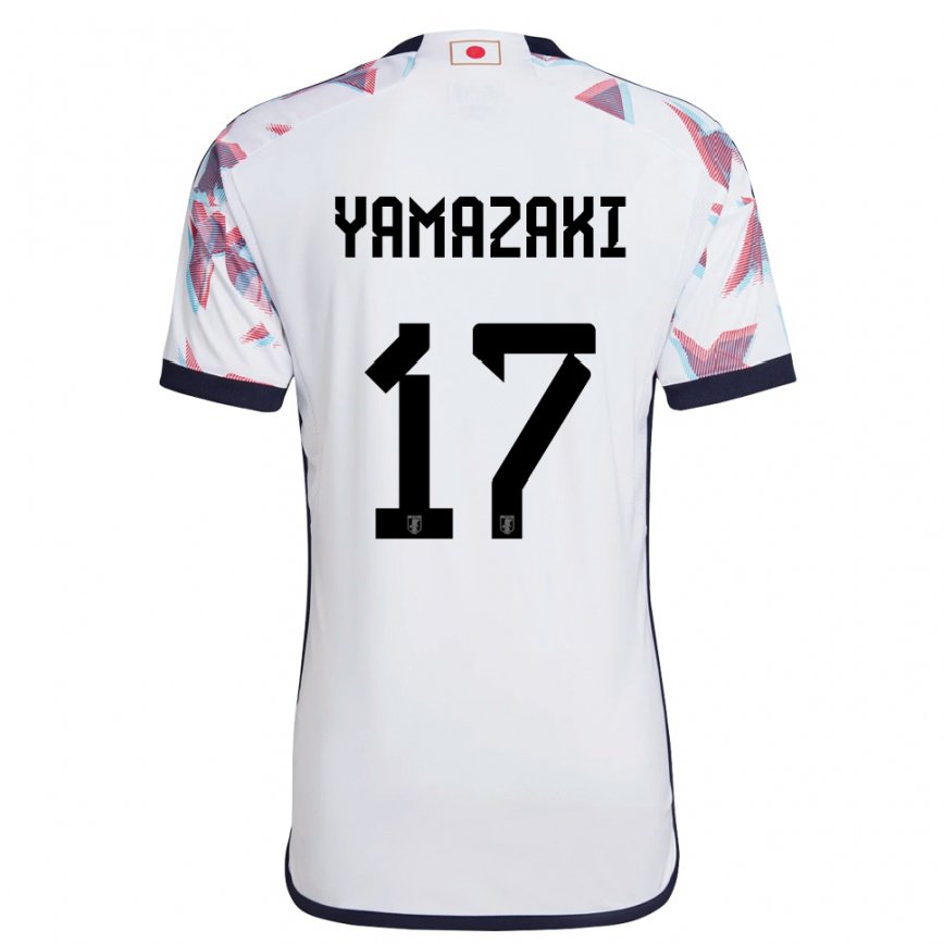 Niño Camiseta Japón Taishin Yamazaki #17 Blanco 2ª Equipación 22-24 Argentina