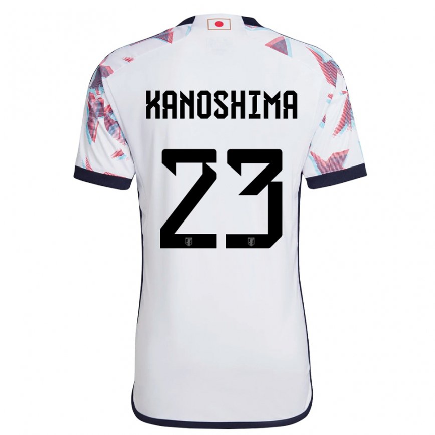 Niño Camiseta Japón Yu Kanoshima #23 Blanco 2ª Equipación 22-24 Argentina