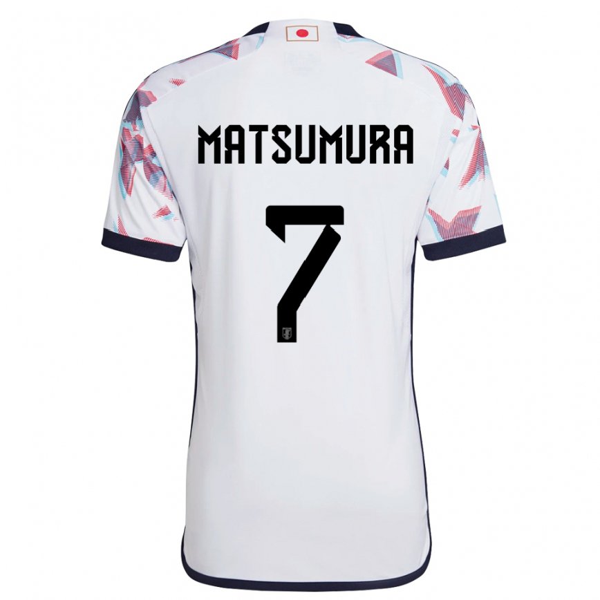 Niño Camiseta Japón Kosuke Matsumura #7 Blanco 2ª Equipación 22-24 Argentina