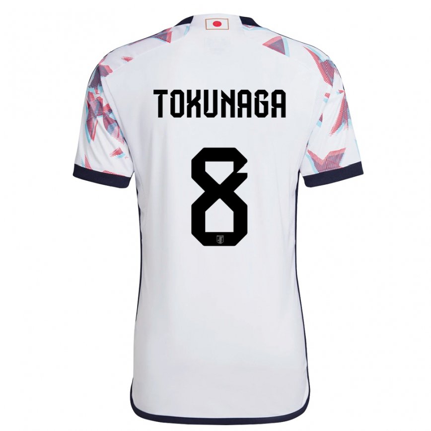 Niño Camiseta Japón Ryo Tokunaga #8 Blanco 2ª Equipación 22-24 Argentina