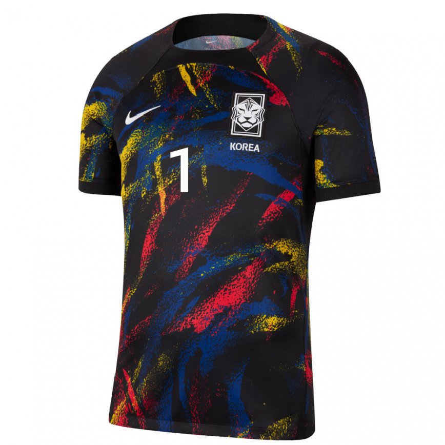 Hombre Camiseta Corea Del Sur Yoon Young Geul #1 Multicolor 2ª Equipación 22-24 Argentina