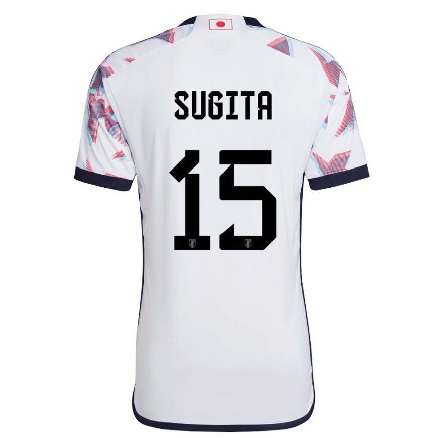 Hombre Camiseta Japón Hina Sugita #15 Blanco 2ª Equipación 22-24 Argentina