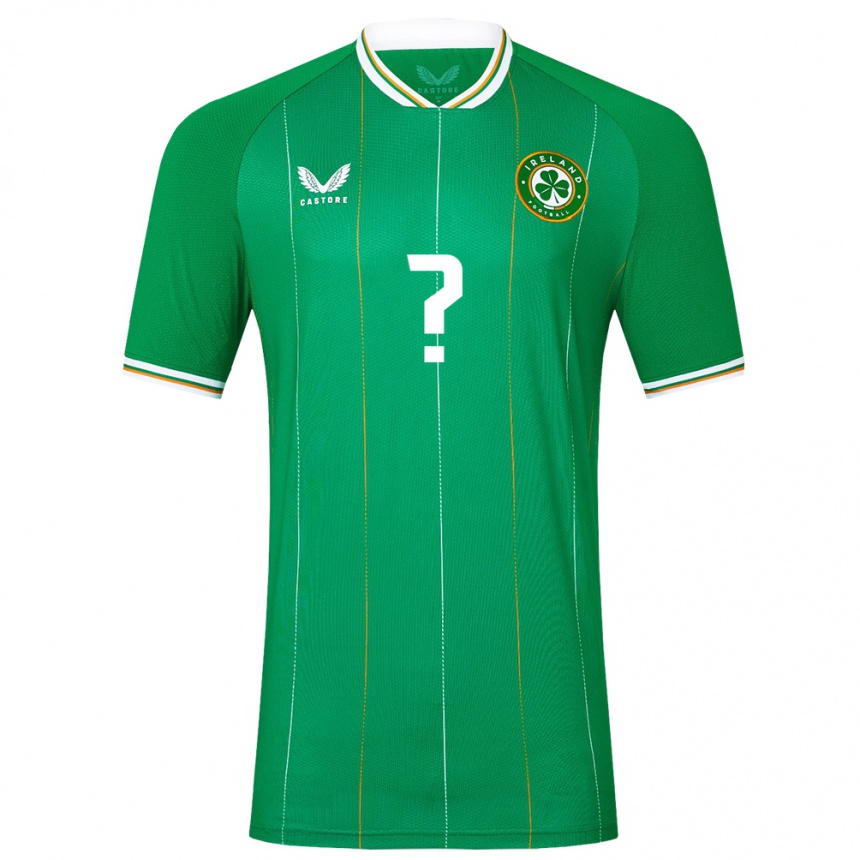 Niño Fútbol Camiseta Irlanda Darragh Burns #0 Verde 1ª Equipación 24-26 Argentina