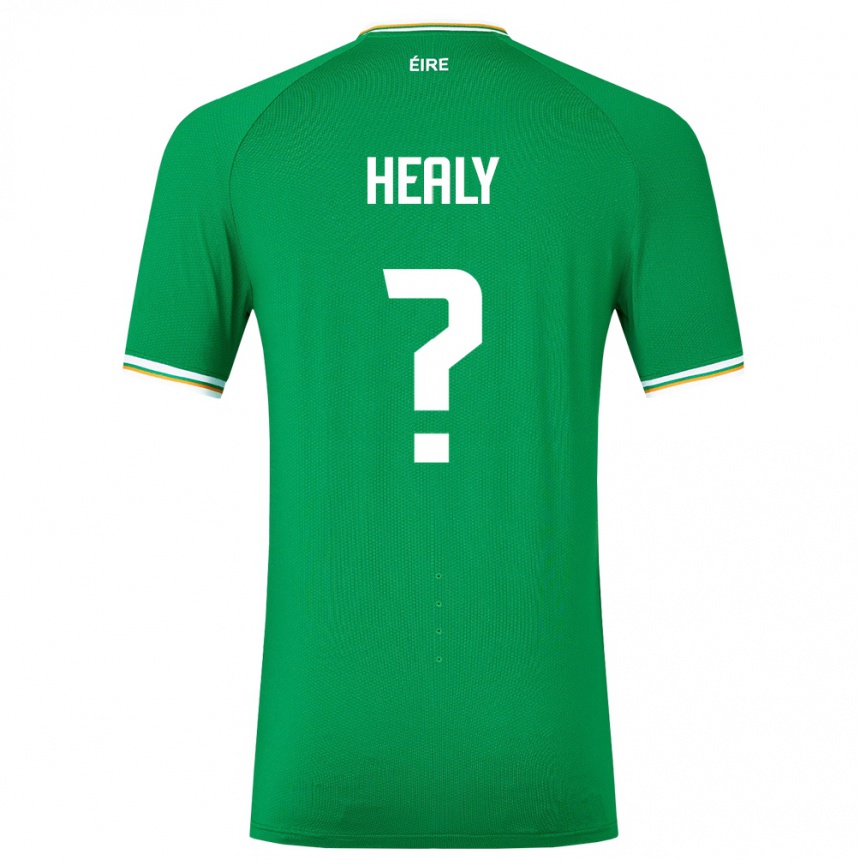 Niño Fútbol Camiseta Irlanda Matthew Healy #0 Verde 1ª Equipación 24-26 Argentina