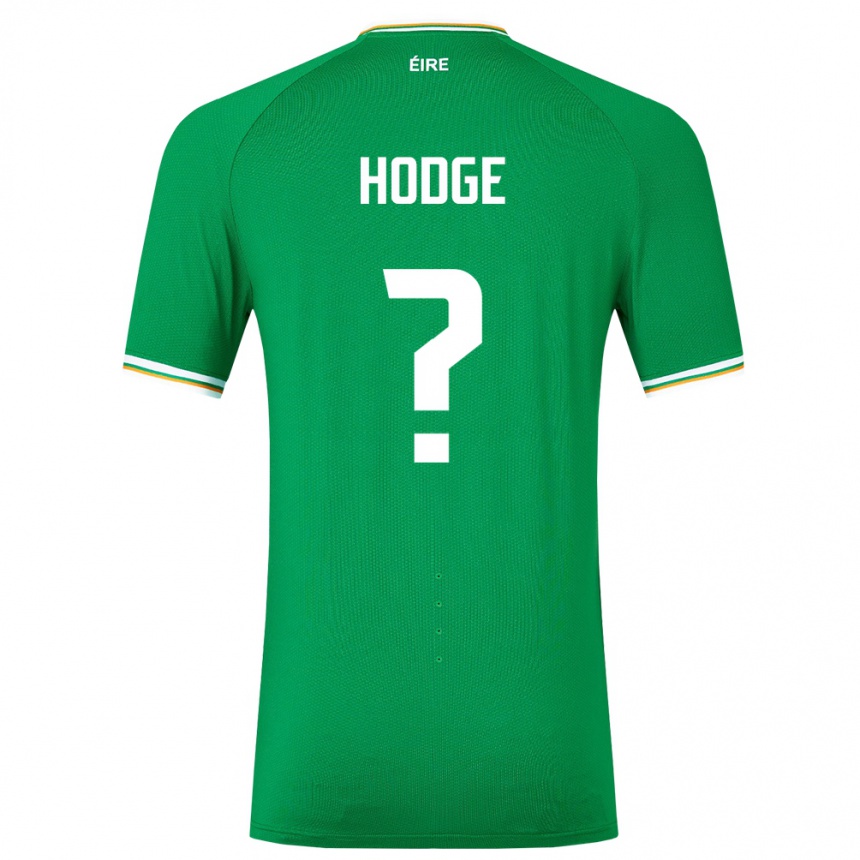 Niño Fútbol Camiseta Irlanda Joe Hodge #0 Verde 1ª Equipación 24-26 Argentina