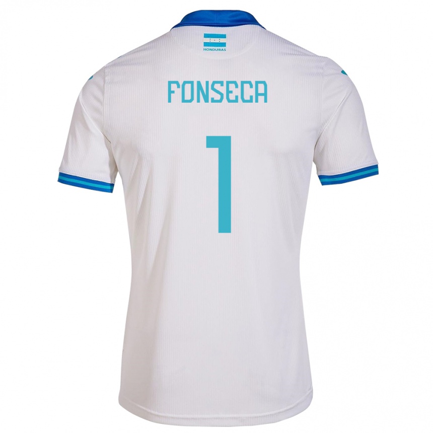 Niño Fútbol Camiseta Honduras Harold Fonseca #1 Blanco 1ª Equipación 24-26 Argentina