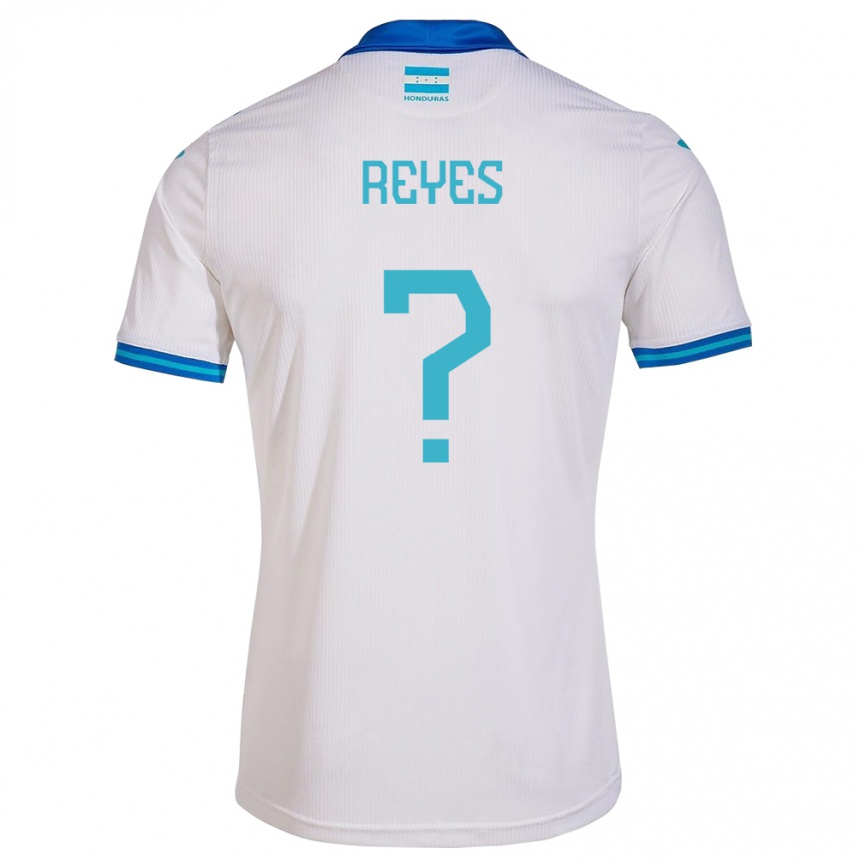 Niño Fútbol Camiseta Honduras Elkin Reyes #0 Blanco 1ª Equipación 24-26 Argentina