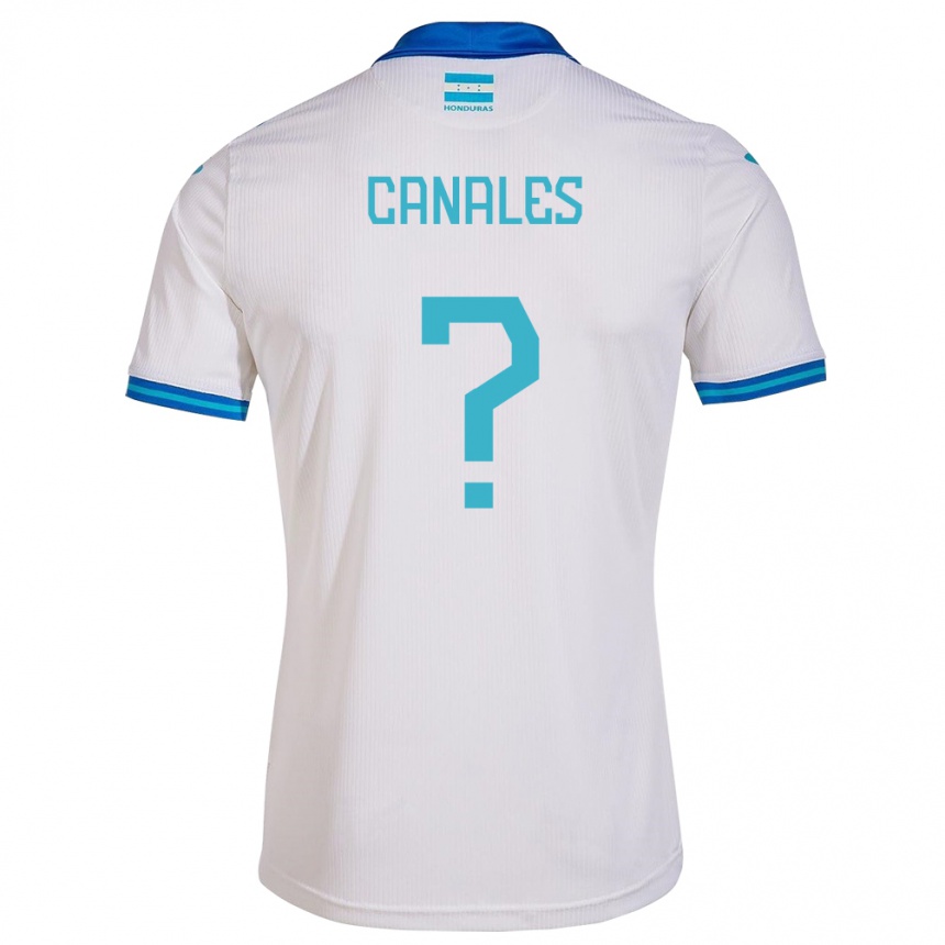 Niño Fútbol Camiseta Honduras Cristian Canales #0 Blanco 1ª Equipación 24-26 Argentina