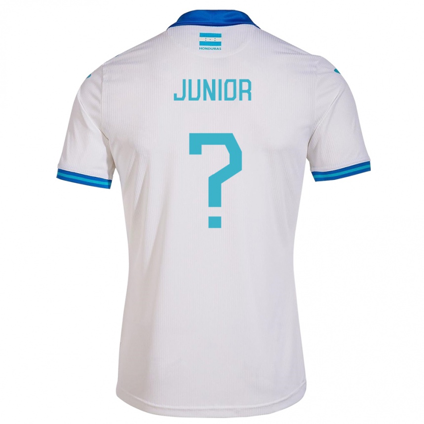 Niño Fútbol Camiseta Honduras Junior Mejía #0 Blanco 1ª Equipación 24-26 Argentina