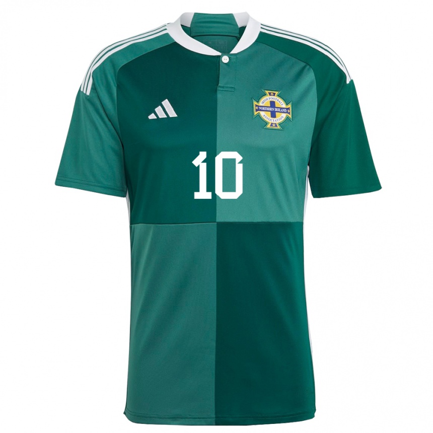 Niño Fútbol Camiseta Irlanda Del Norte Rachel Furness #10 Verde 1ª Equipación 24-26 Argentina