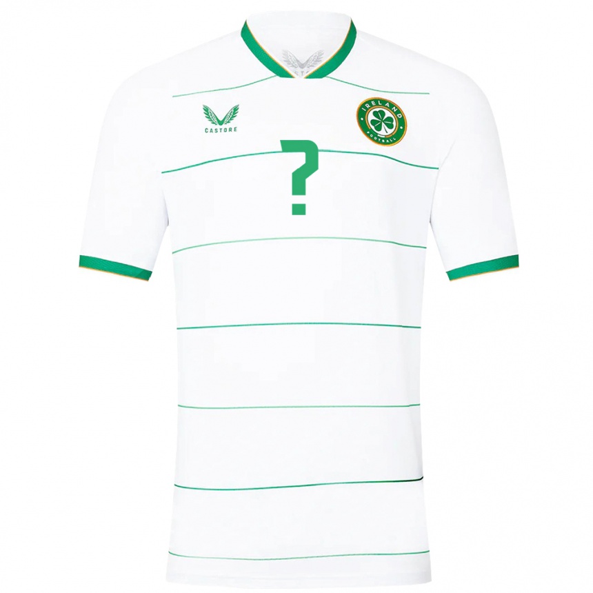 Niño Fútbol Camiseta Irlanda Thomas Cannon #0 Blanco 2ª Equipación 24-26 Argentina