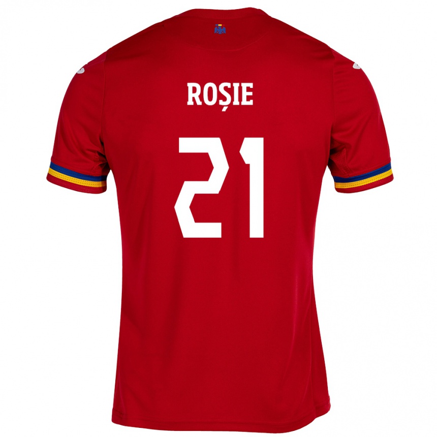 Niño Fútbol Camiseta Rumania Genoveva Roșie #21 Rojo 2ª Equipación 24-26 Argentina