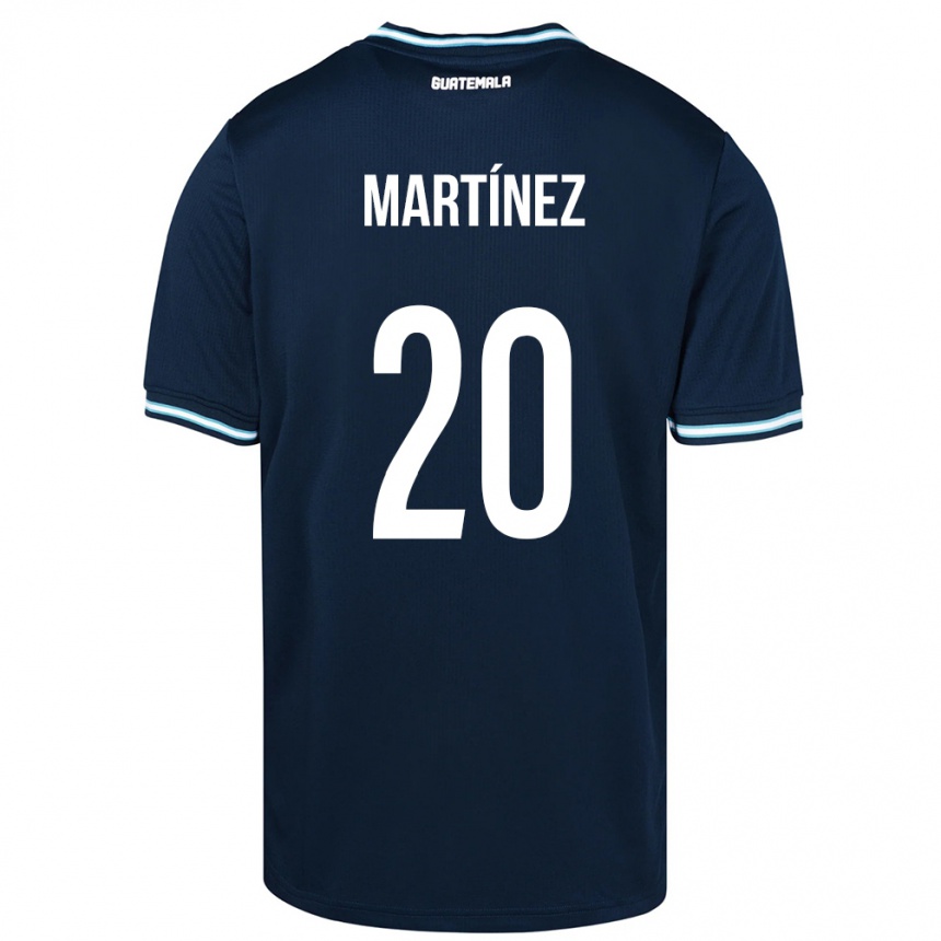 Niño Fútbol Camiseta Guatemala Ana Lucía Martínez #20 Azul 2ª Equipación 24-26 Argentina