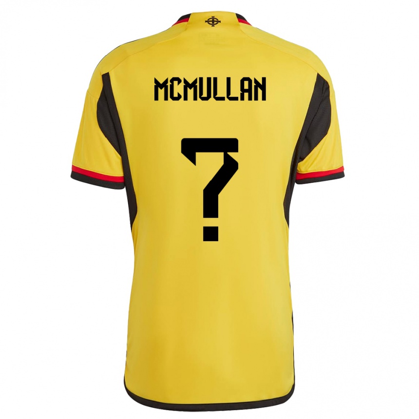 Niño Fútbol Camiseta Irlanda Del Norte Stephen Mcmullan #0 Blanco 2ª Equipación 24-26 Argentina