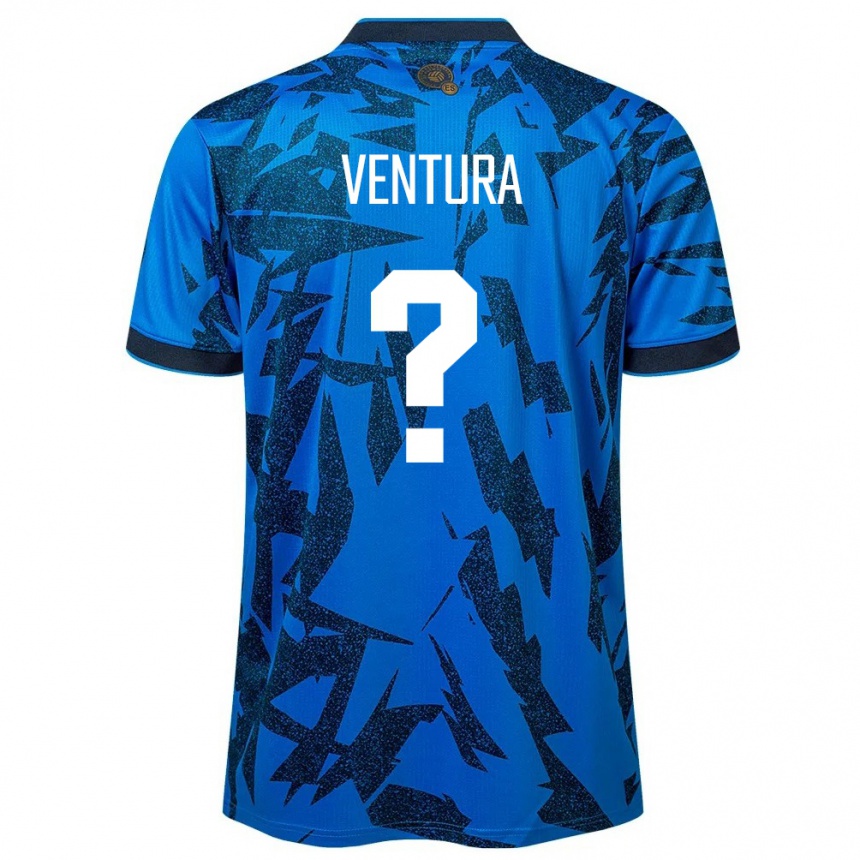 Hombre Fútbol Camiseta El Salvador Michael Ventura #0 Azul 1ª Equipación 24-26 Argentina