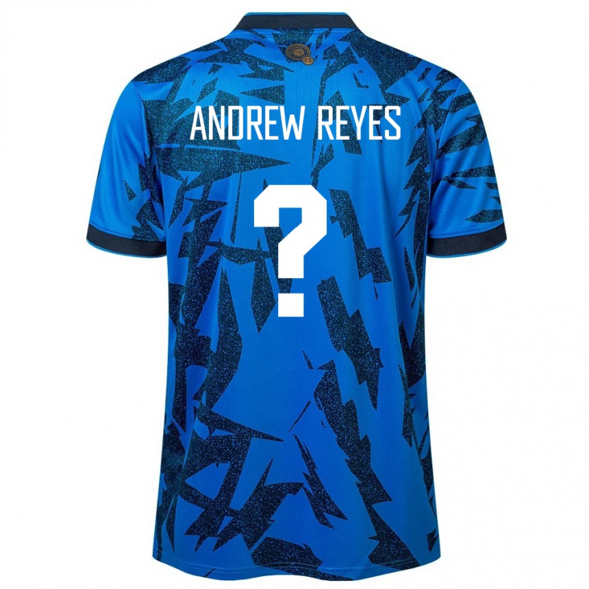 Hombre Fútbol Camiseta El Salvador Andrew Reyes #0 Azul 1ª Equipación 24-26 Argentina