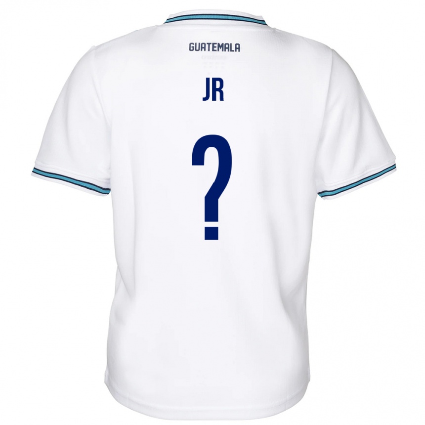 Hombre Fútbol Camiseta Guatemala Marvin Ávila Jr #0 Blanco 1ª Equipación 24-26 Argentina