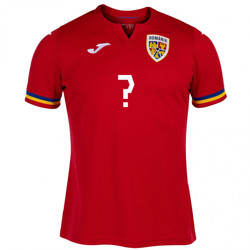 Hombre Fútbol Camiseta Rumania Rareș Coman #0 Rojo 2ª Equipación 24-26 Argentina