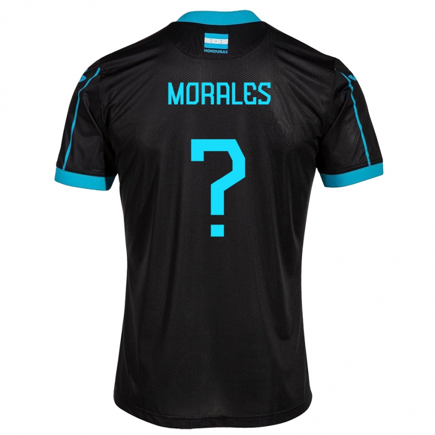 Hombre Fútbol Camiseta Honduras Melida Morales #0 Negro 2ª Equipación 24-26 Argentina