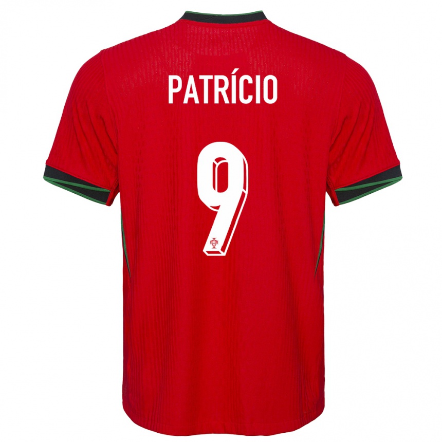 Niño Fútbol Camiseta Portugal Nuno Patricio #9 Rojo 1ª Equipación 24-26 Argentina