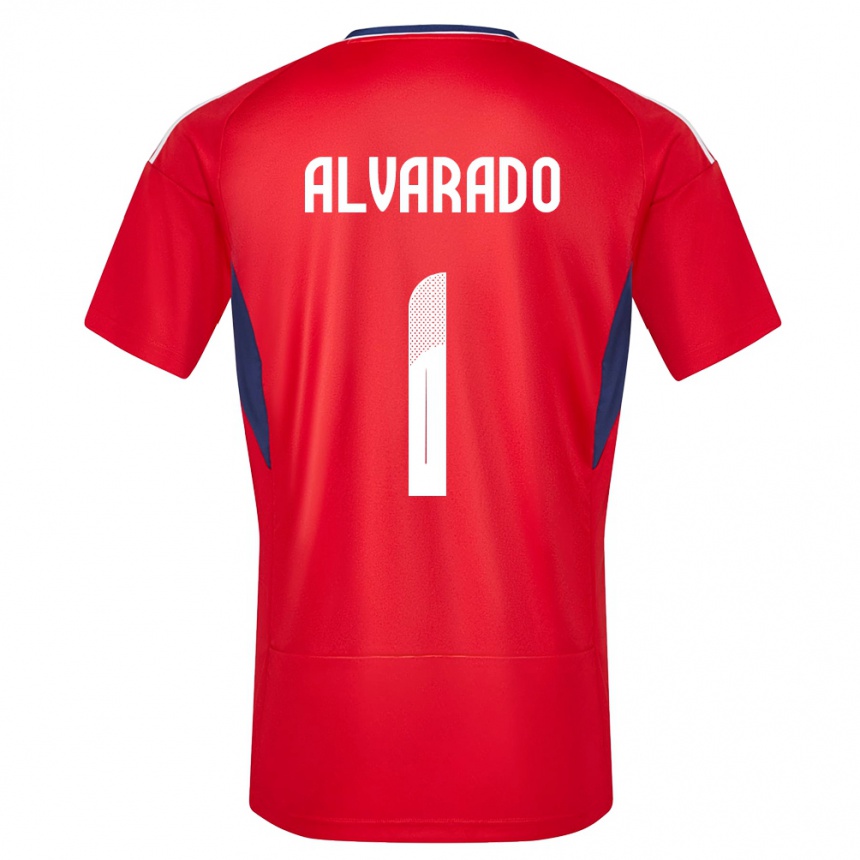 Niño Fútbol Camiseta Costa Rica Esteban Alvarado #1 Rojo 1ª Equipación 24-26 Argentina