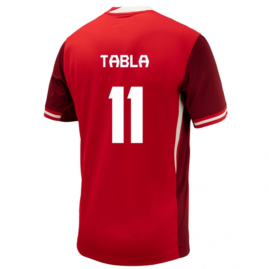 Niño Fútbol Camiseta Canadá Ballou Tabla #11 Rojo 1ª Equipación 24-26 Argentina