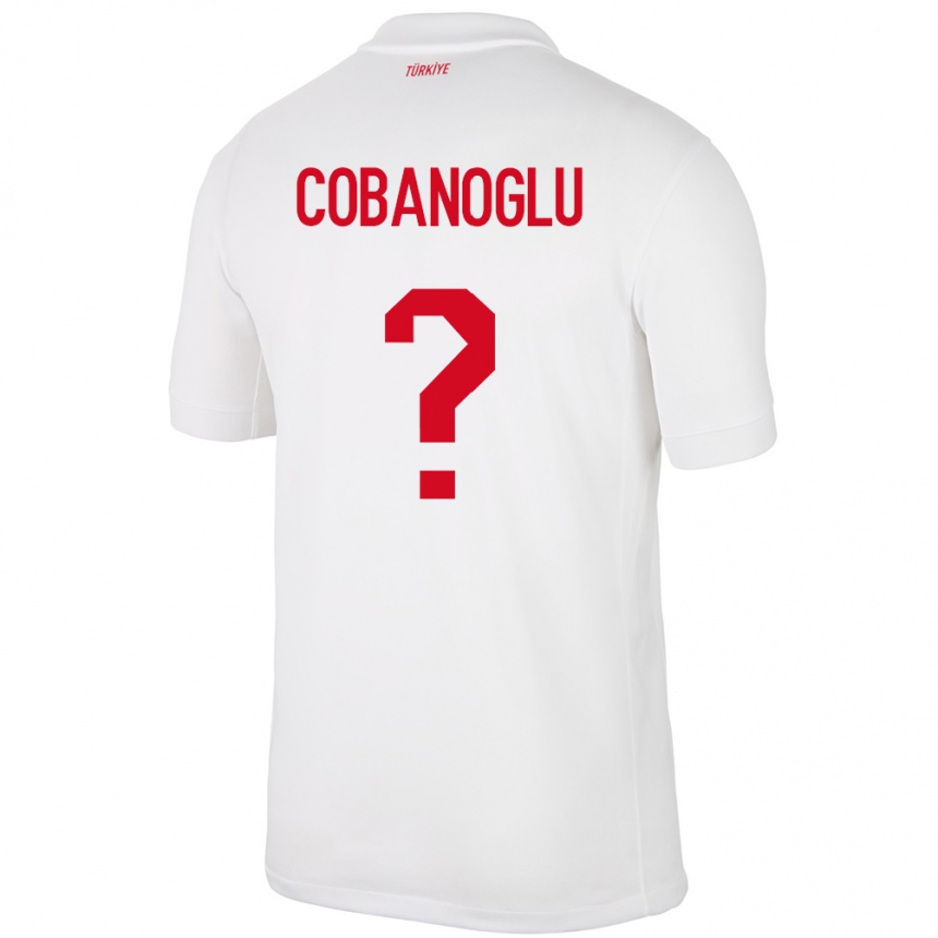 Niño Fútbol Camiseta Turquía Ahmet Çobanoğlu #0 Blanco 1ª Equipación 24-26 Argentina