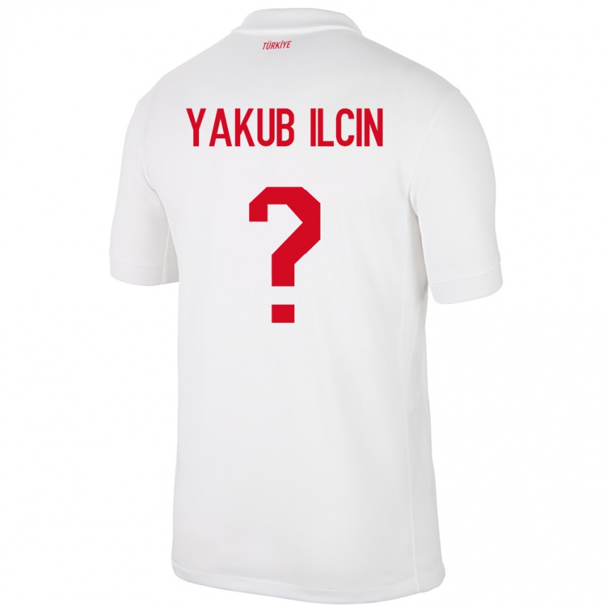 Niño Fútbol Camiseta Turquía Hasan Yakub İlçin #0 Blanco 1ª Equipación 24-26 Argentina