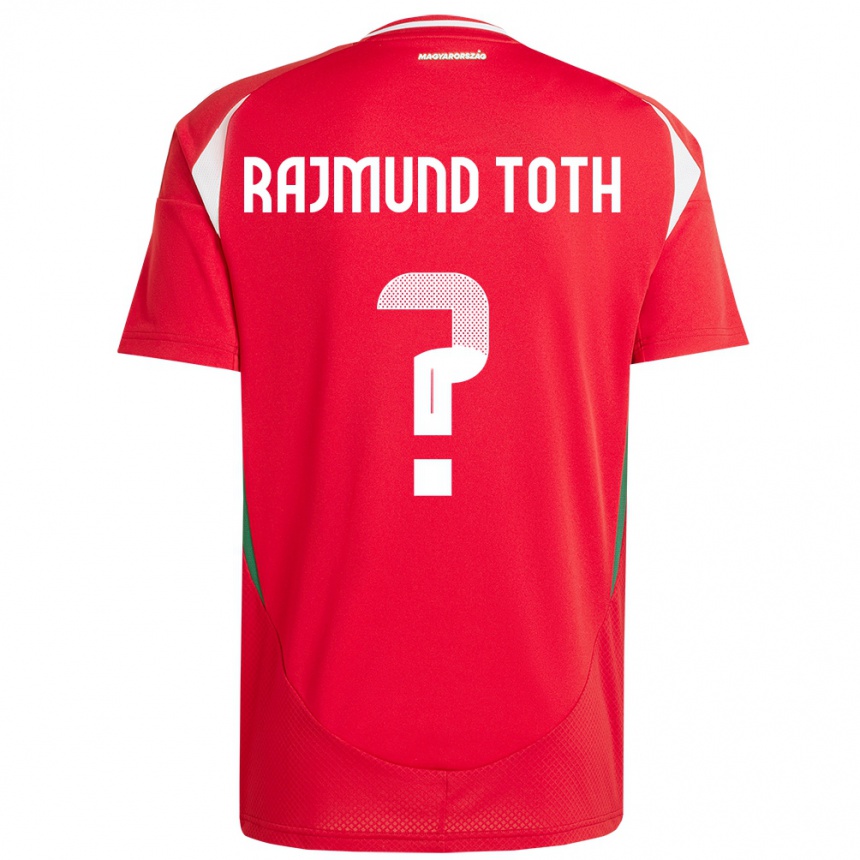 Niño Fútbol Camiseta Hungría Rajmund Tóth #0 Rojo 1ª Equipación 24-26 Argentina