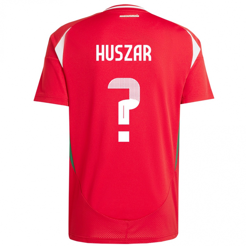 Niño Fútbol Camiseta Hungría Marcell Huszár #0 Rojo 1ª Equipación 24-26 Argentina