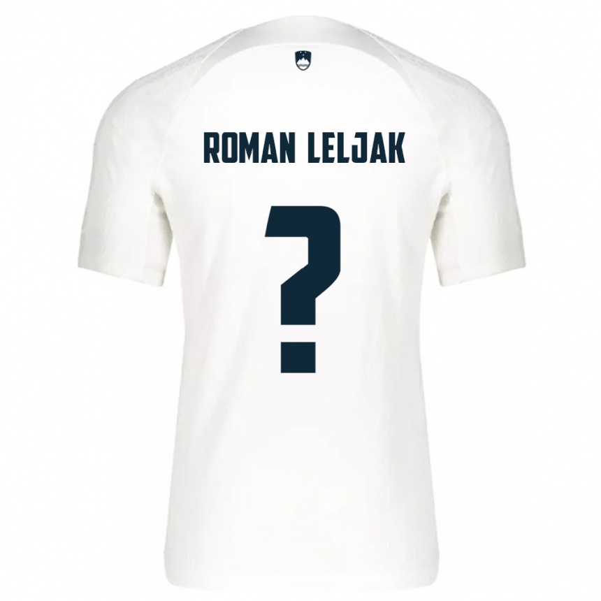 Niño Fútbol Camiseta Eslovenia Nejc Roman Leljak #0 Blanco 1ª Equipación 24-26 Argentina