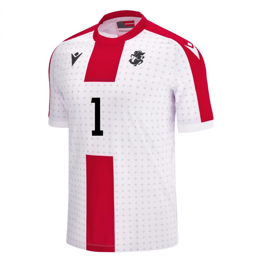 Niño Fútbol Camiseta Georgia Giorgi Loria #1 Blanco 1ª Equipación 24-26 Argentina