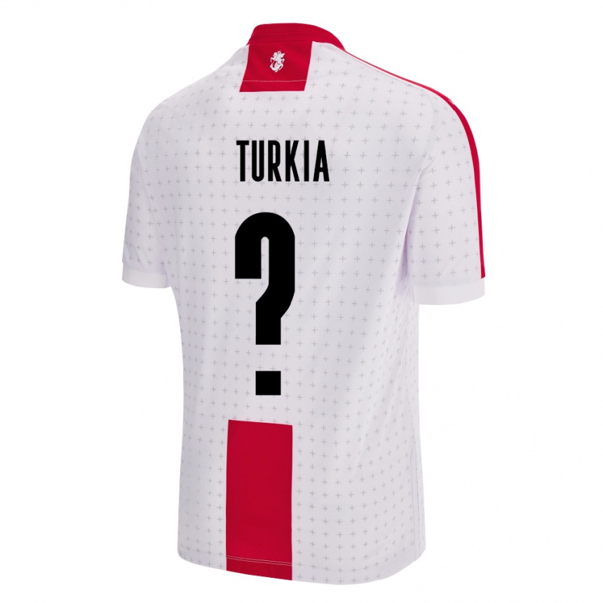 Niño Fútbol Camiseta Georgia Aleksandre Turkia #0 Blanco 1ª Equipación 24-26 Argentina