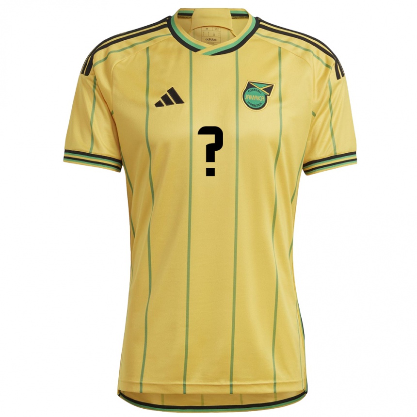 Niño Fútbol Camiseta Jamaica Maliah Atkins #0 Amarillo 1ª Equipación 24-26 Argentina