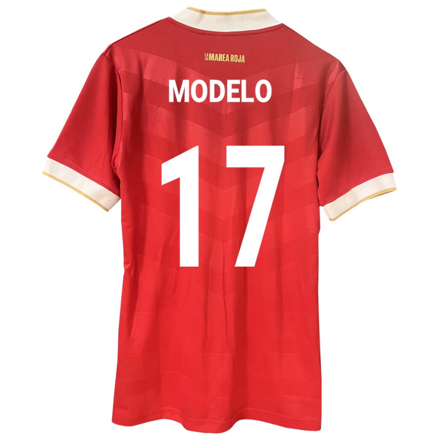 Niño Fútbol Camiseta Panamá Aimar Modelo #17 Rojo 1ª Equipación 24-26 Argentina