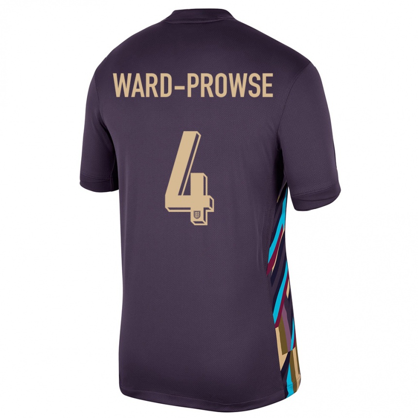 Niño Fútbol Camiseta Inglaterra James Ward-Prowse #4 Pasa Oscura 2ª Equipación 24-26 Argentina